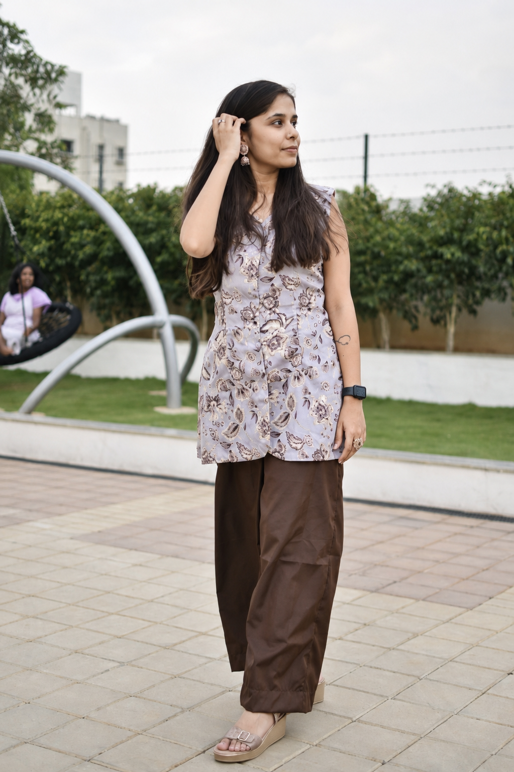 Neerja- Lilac Co-Ord set