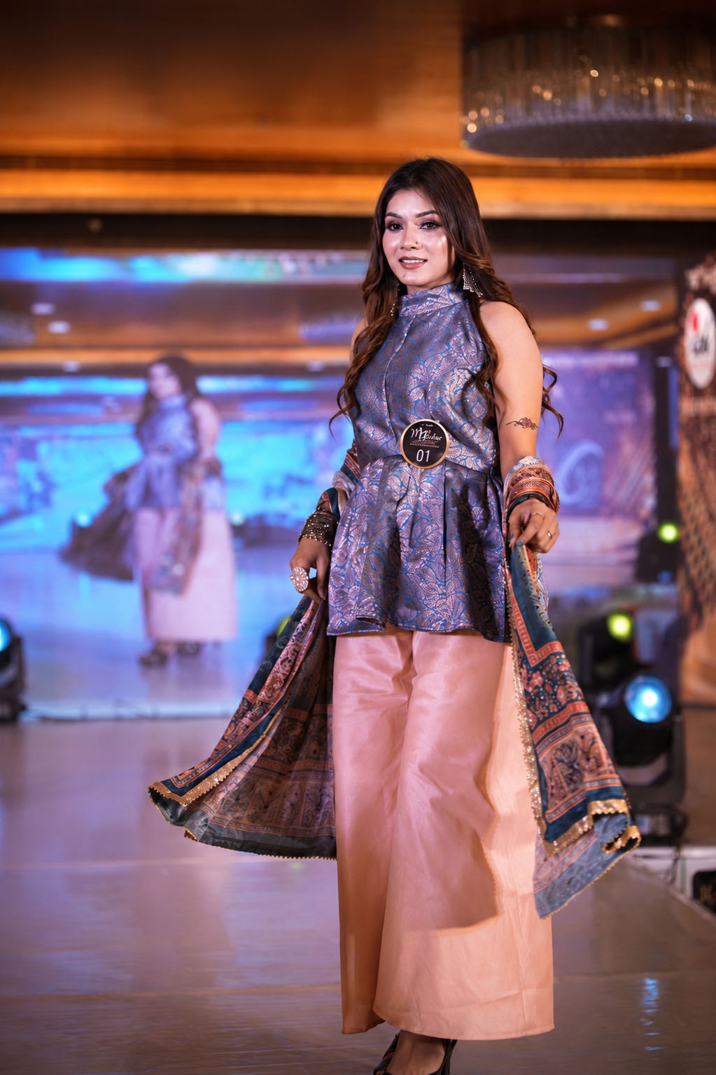 Sapphire Veil Co-Ord Set