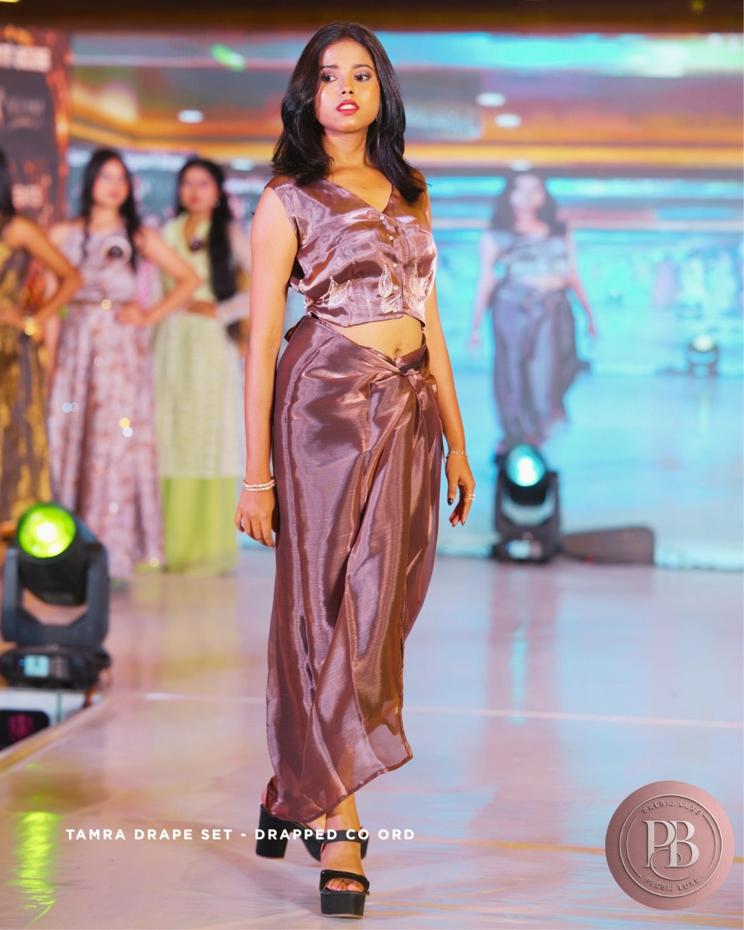 Tāmra Drape Set – Copper Draped Co-ord