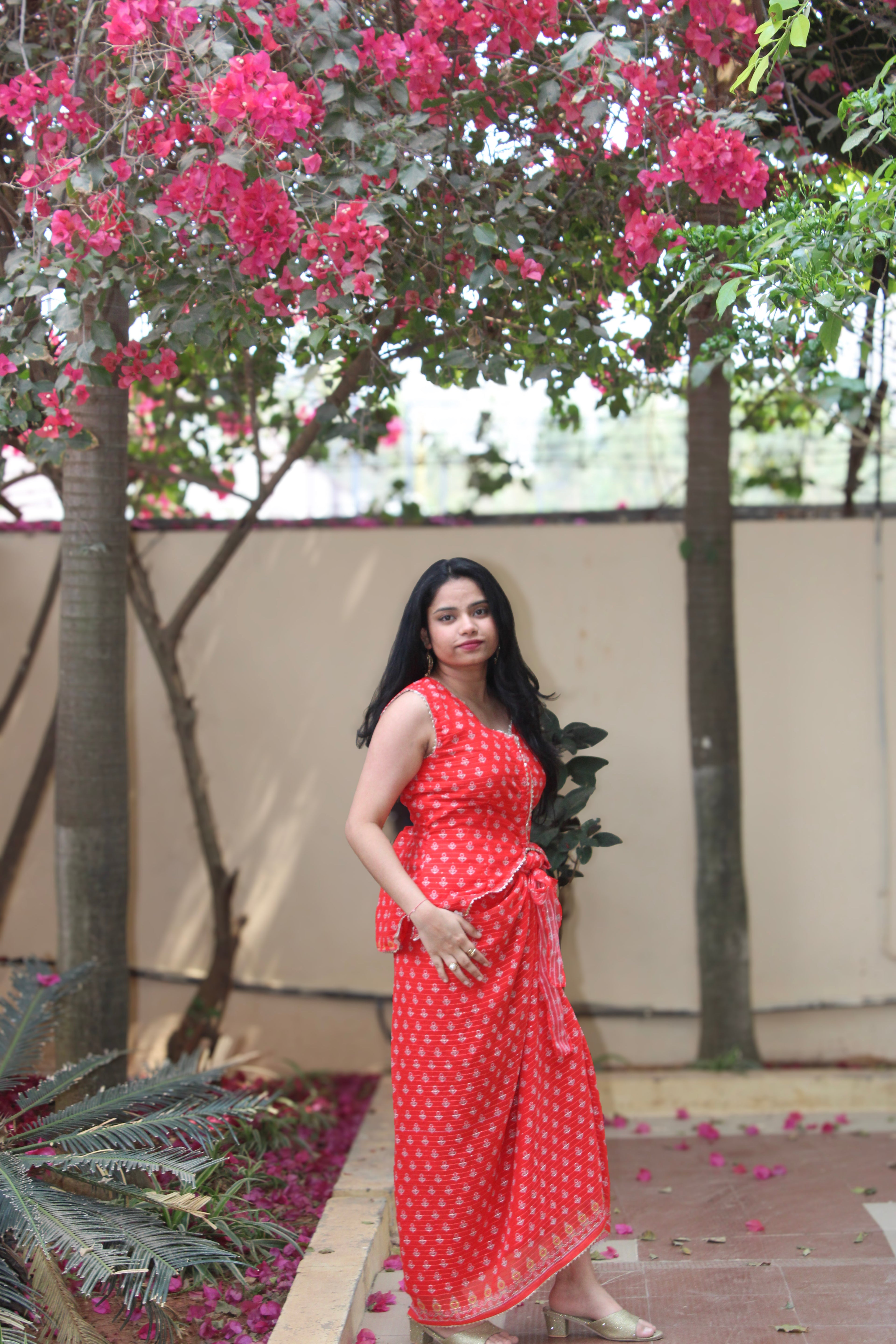Aruna – Reimagined Saree Dress | Contemporary Sustainable Ethnic Wear