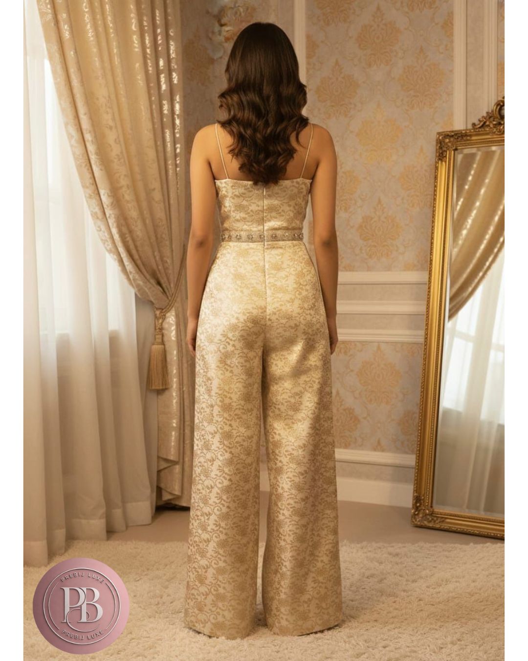 Shubhra | The Banarasi Brocade Jumpsuit